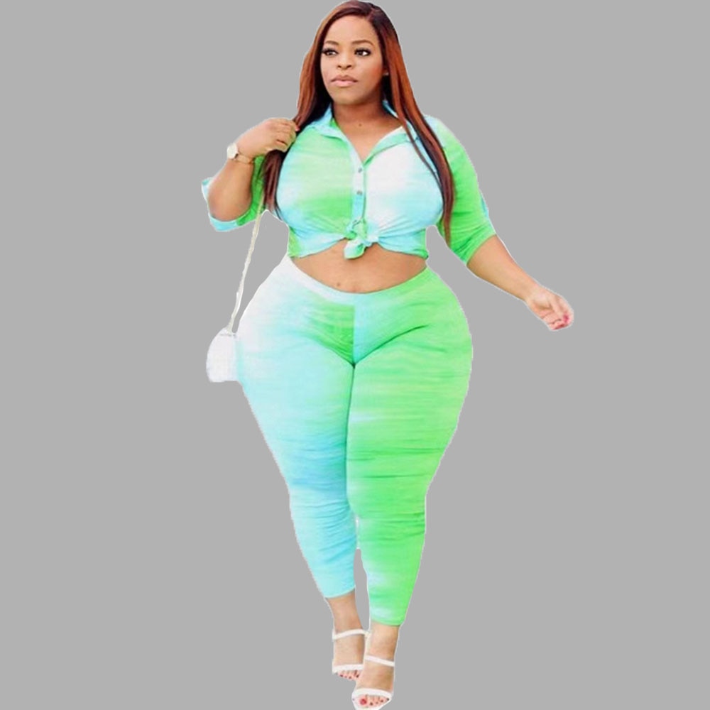 Two Piece Outfits for Women Top and Pants Sets Streetwear Plus Size Tracksuit Leggings Sweatsuit .